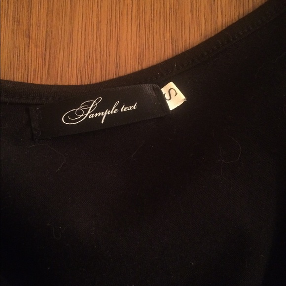 Black off the shoulder top - Picture 2 of 3